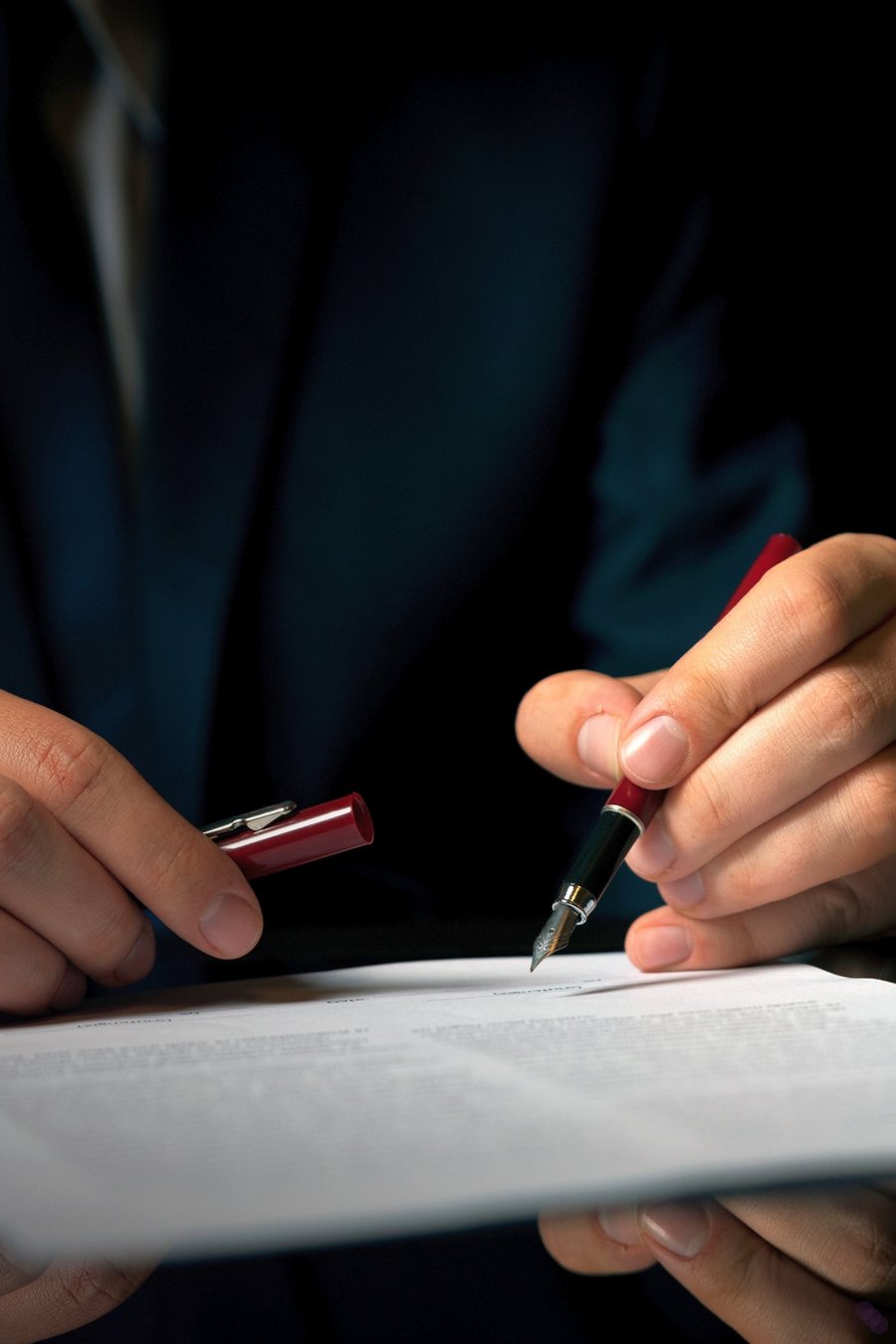 podpisywanie dokument&oacute;w notarialnych