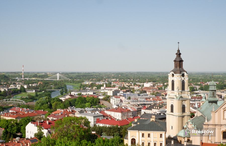 panorama Przemyśla z zamku Kazimierzowskiego