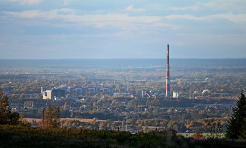 Widok na rzeszowskie osiedla