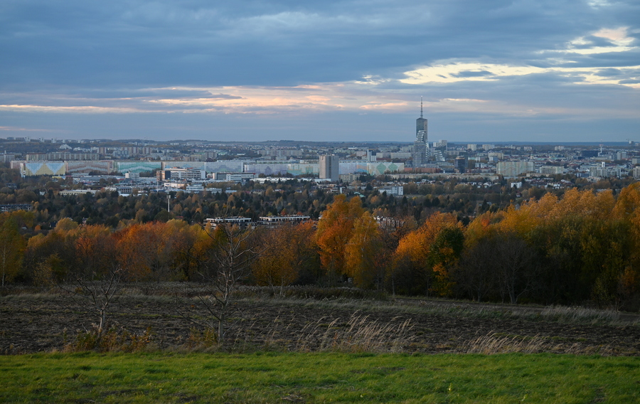 punkt widokowy na wzg&oacute;rzu Matysa w Rzeszowie