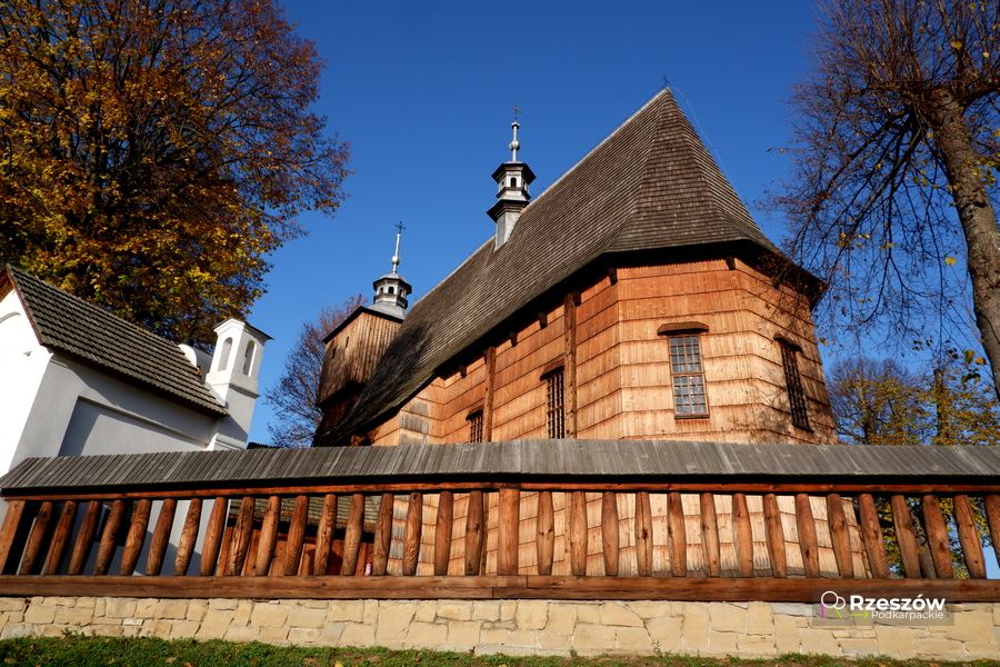 Atrakcje okolic Sanoka - Zabytkowy kościół w Bliznem
