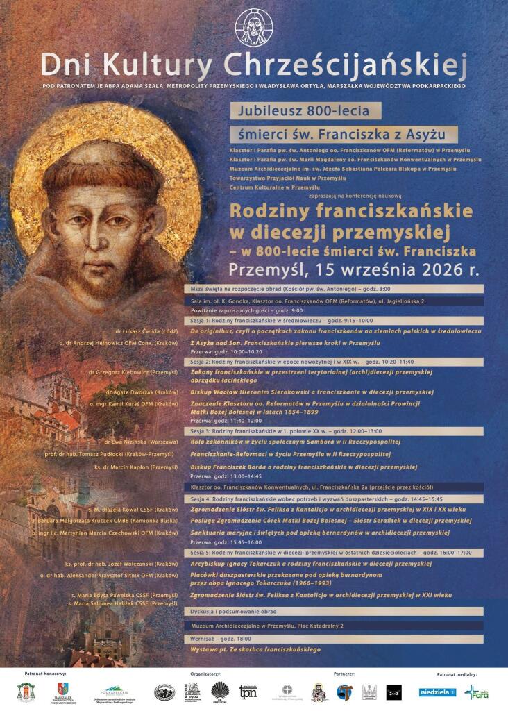 Plakat Dni Kultury Chrześcijańskiej