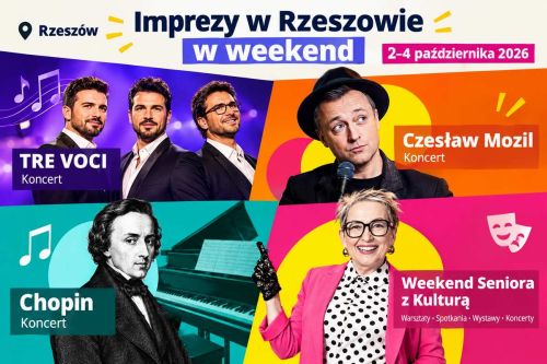 Imprezy w Rzeszowie 2-4 października 2026