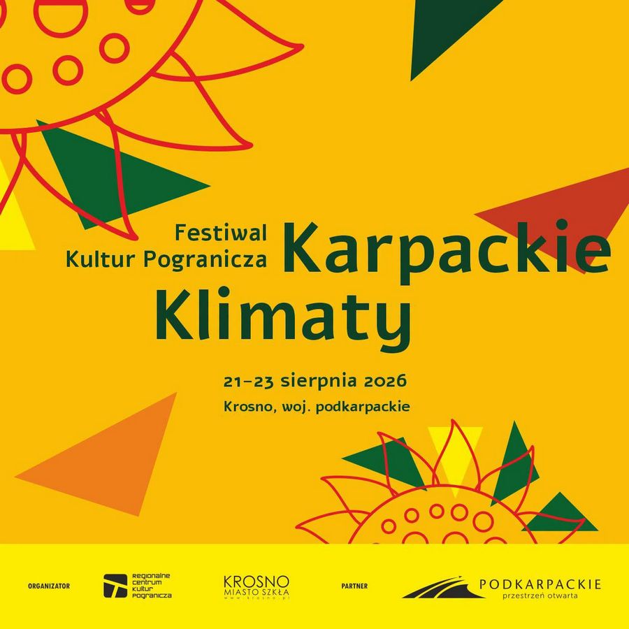plakat promujący festiwal Karpackie Klimaty