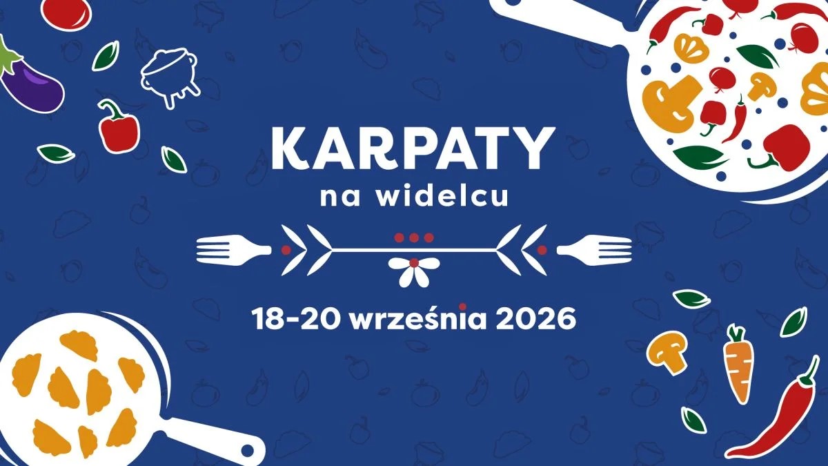 Plakat imprezy Karpaty na widelcu 2026