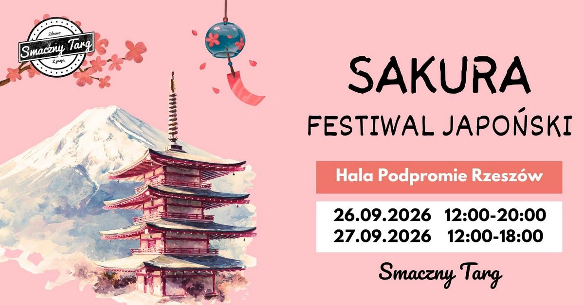 plakat festiwalu japońskiego