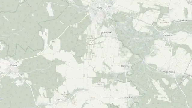 Mapa trasy rowerowej: Trasa numer 4