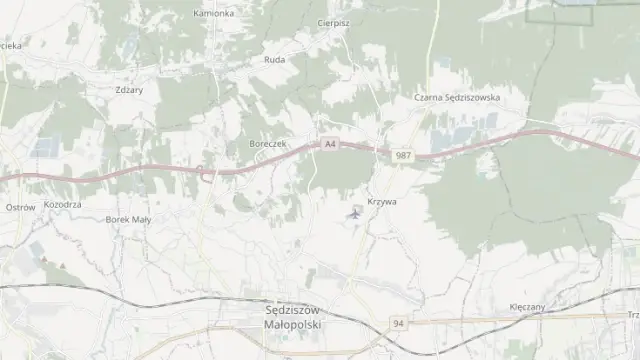 Mapa trasy rowerowej: Wędkarska kraina