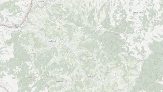 Mapa trasy rowerowej: Brązowa Trasa Rowerowa Lubenia