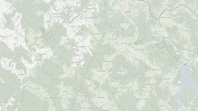 Mapa trasy rowerowej: Wzgórze Gruszka