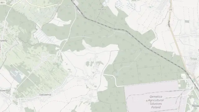 Mapa trasy rowerowej: Zielony szlak rowerowy gminy Nowa Sarzyna